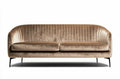 Sofa z tapicerowanego materiału do salonu - 200 x 90 x 75cm