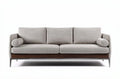 Sofa z tkaniny do salonu z drewnianą ramą - 230 x 90 x 80cm